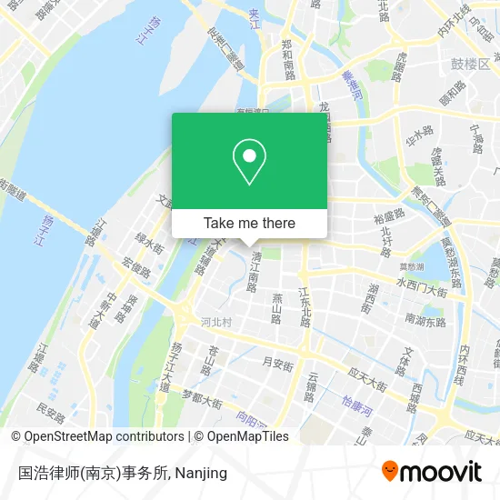国浩律师(南京)事务所 map