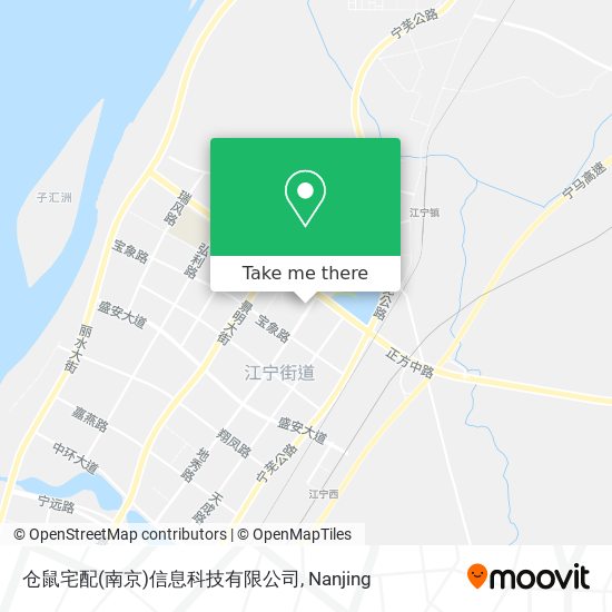 仓鼠宅配(南京)信息科技有限公司 map