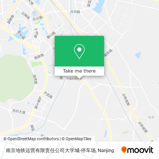 南京地铁运营有限责任公司大学城-停车场 map