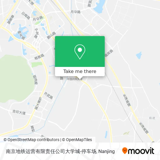 南京地铁运营有限责任公司大学城-停车场 map