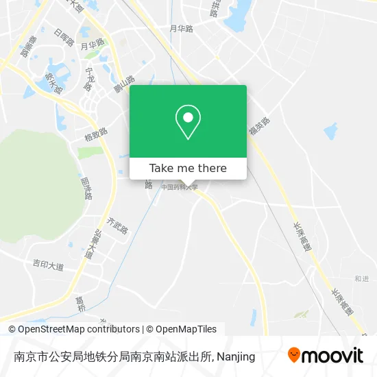 南京市公安局地铁分局南京南站派出所 map