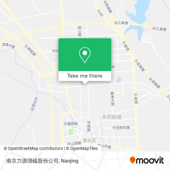 南京力源强磁股份公司 map