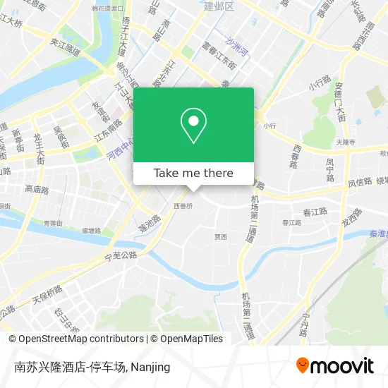 南苏兴隆酒店-停车场 map