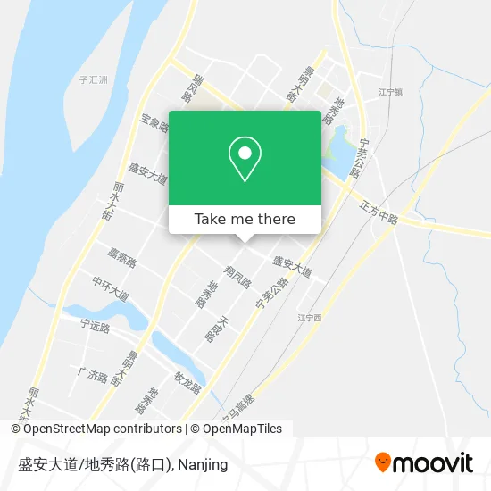 盛安大道/地秀路(路口) map