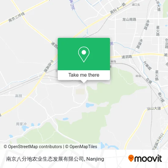 南京八分地农业生态发展有限公司 map