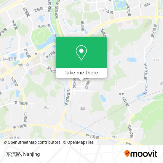 东流路 map