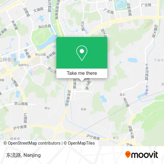 东流路 map