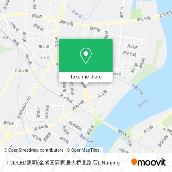 TCL·LED照明(金盛国际家居大桥北路店) map