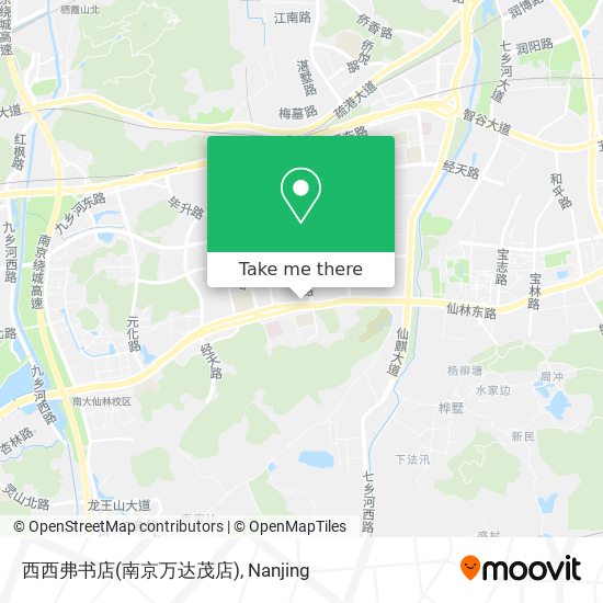 西西弗书店(南京万达茂店) map