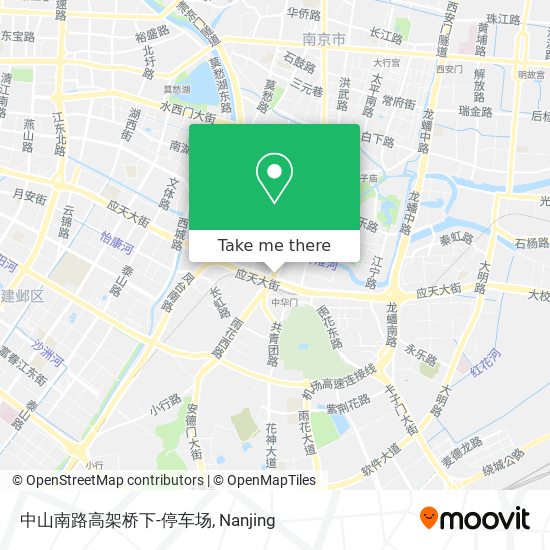 中山南路高架桥下-停车场 map