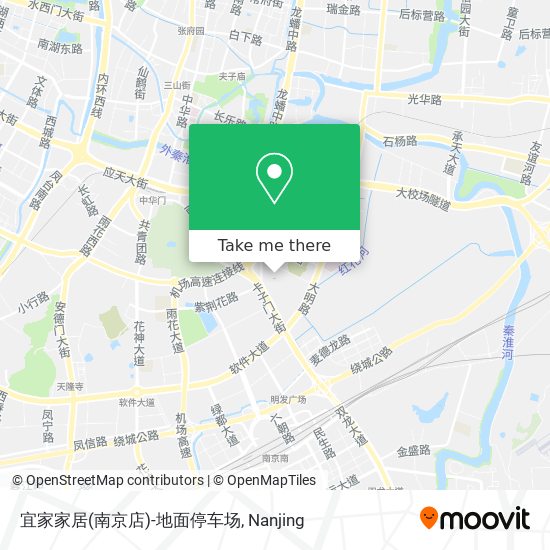 宜家家居(南京店)-地面停车场 map
