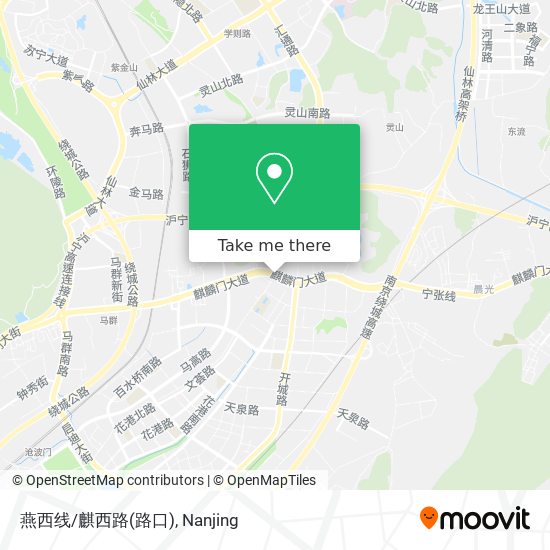 燕西线/麒西路(路口) map