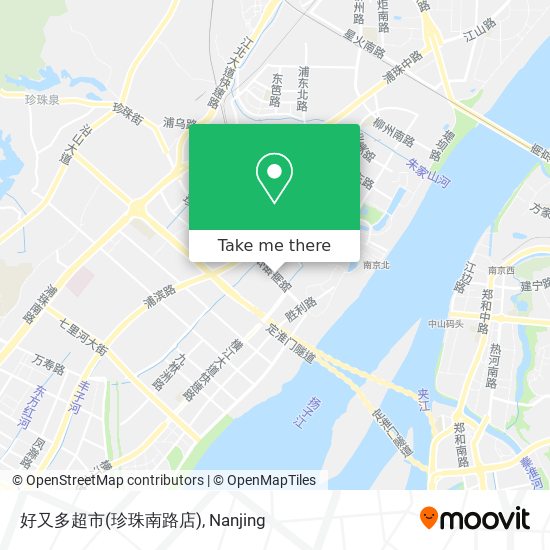 好又多超市(珍珠南路店) map