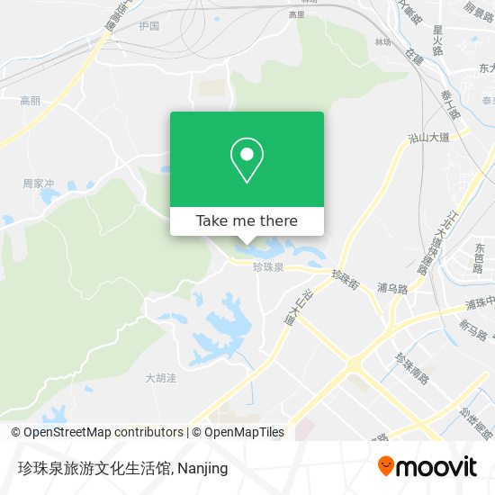 珍珠泉旅游文化生活馆 map