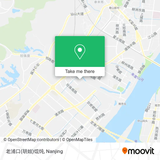 老浦口(胡姐)馄饨 map