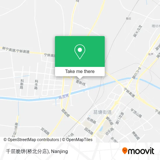 千层脆饼(桥北分店) map