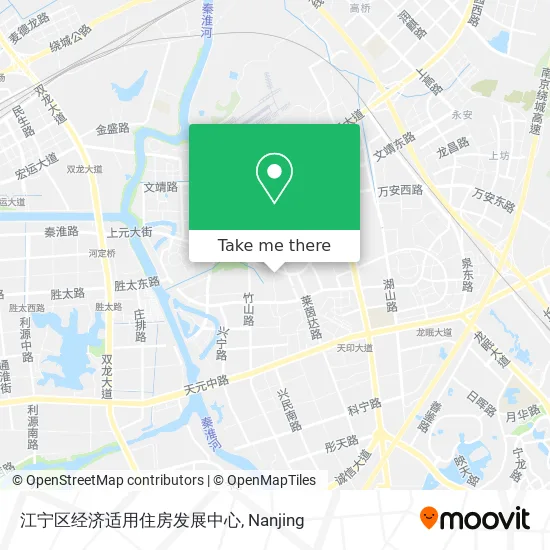 江宁区经济适用住房发展中心 map