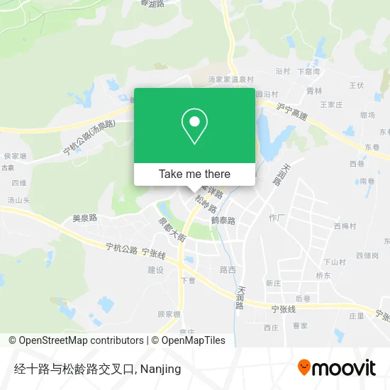 经十路与松龄路交叉口 map