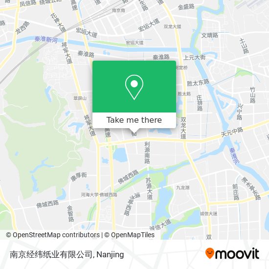 南京经纬纸业有限公司 map