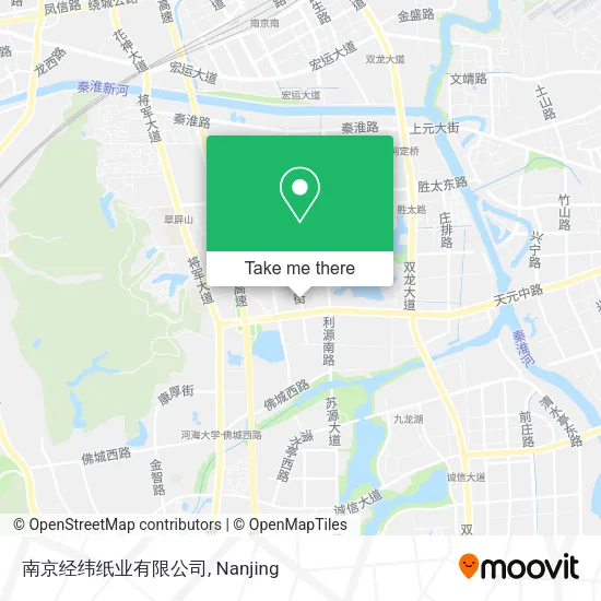 南京经纬纸业有限公司 map