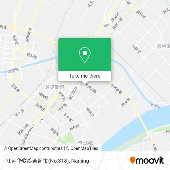 江苏华联综合超市(No.318) map