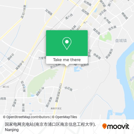 国家电网充电站(南京市浦口区南京信息工程大学) map