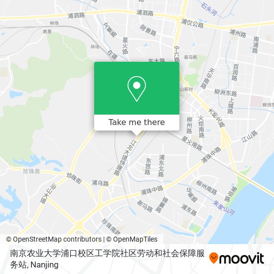 南京农业大学浦口校区工学院社区劳动和社会保障服务站 map