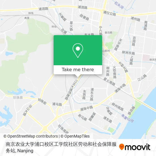 南京农业大学浦口校区工学院社区劳动和社会保障服务站 map