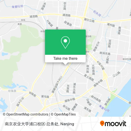 南京农业大学浦口校区-总务处 map