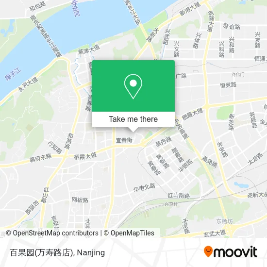 百果园(万寿路店) map