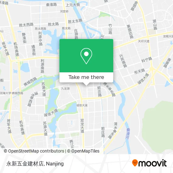 永新五金建材店 map