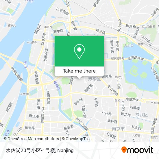 水佑岗20号小区-1号楼 map