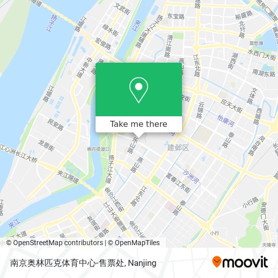 南京奥林匹克体育中心-售票处 map