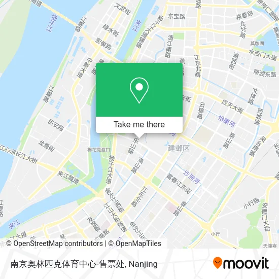南京奥林匹克体育中心-售票处 map