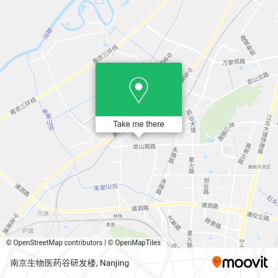 南京生物医药谷研发楼 map