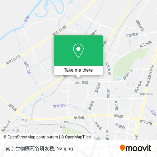 南京生物医药谷研发楼 map