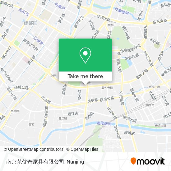 南京范优奇家具有限公司 map
