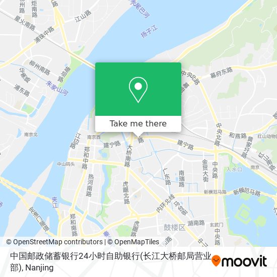 中国邮政储蓄银行24小时自助银行(长江大桥邮局营业部) map