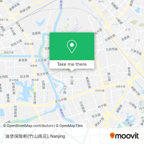 迪堡保险柜(竹山路店) map