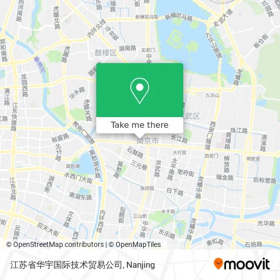 江苏省华宇国际技术贸易公司 map