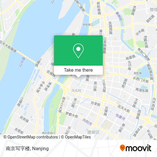 南京写字楼 map
