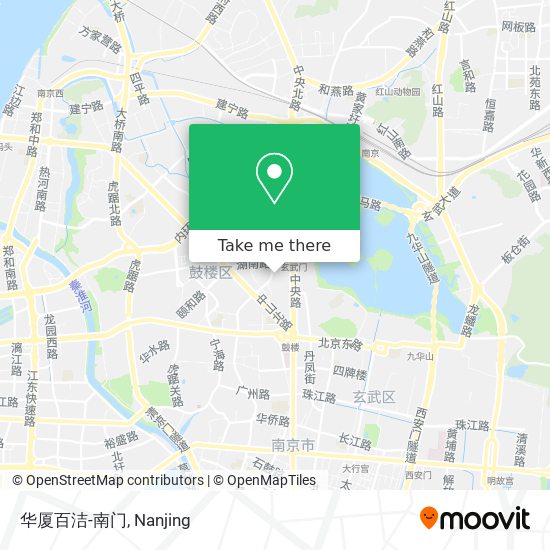 华厦百洁-南门 map