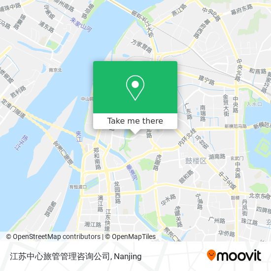 江苏中心旅管管理咨询公司 map