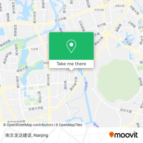 南京龙达建设 map