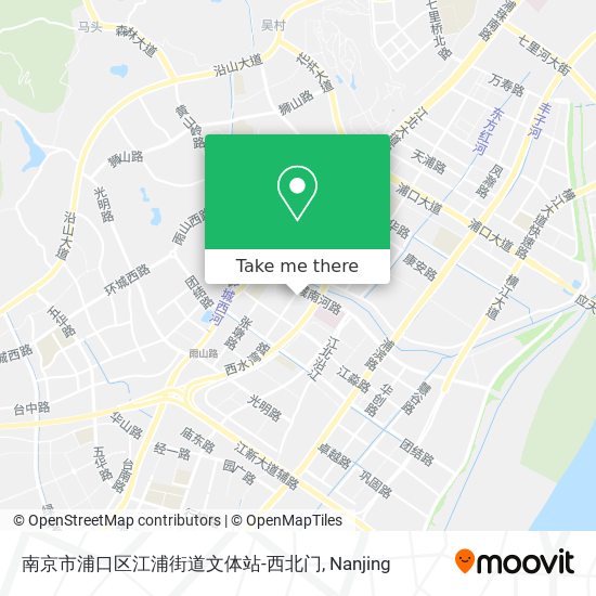南京市浦口区江浦街道文体站-西北门 map