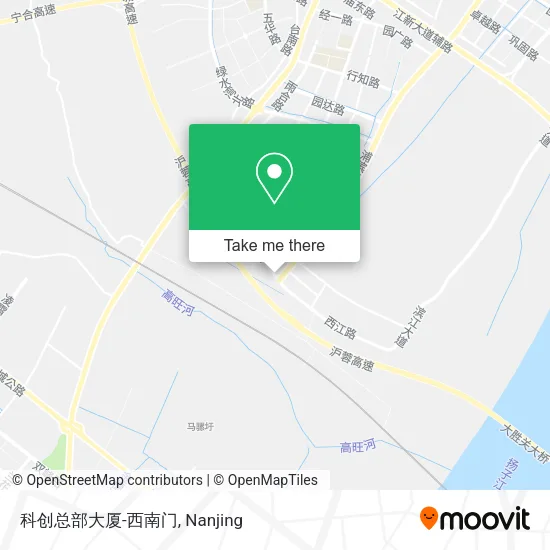 科创总部大厦-西南门 map