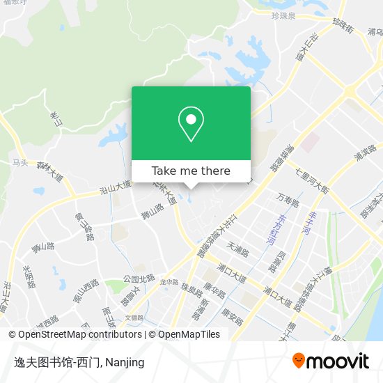 逸夫图书馆-西门 map