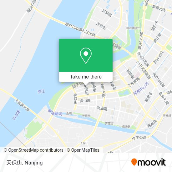 天保街 map