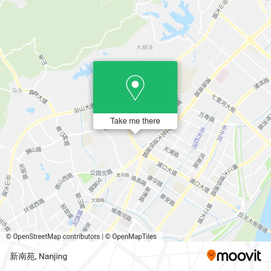 新南苑 map