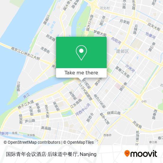 国际青年会议酒店·后味道中餐厅 map